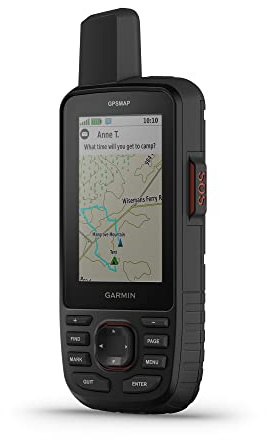 Garmin GPSMAP 67i Rugged GPS Handheld with inReach® Satellite Technology, Two-Way Messaging, Interactive SOS, Mapping (Renewed)