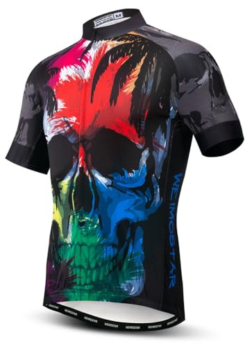 Cykeltröja för herrar mountainbike jersey toppar sommar cykelskjorta andningsbar cykelkläder pro cykelkläder, Cf0223, XL