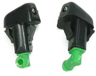 Rufutle Scheibenwaschdüsen für Honda Accord DX EX LX SE, 2-teilige Kunststoff-Scheibenwischer-Waschanlage-Sprühdüse