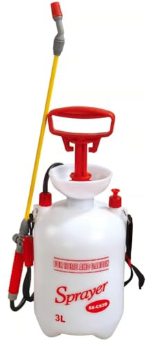 Nemura Pulverisateur de Jardin 3L - Pulvérisateur avec Buse Réglable et Lance - Léger et Pratique - Idéal pour Arrosage, Fertilisation et Traitement des Plantes - Matériaux Durables - Marque Française