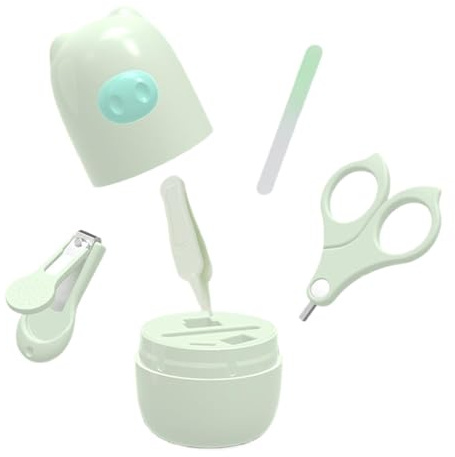 Kit per unghie per bambini, set di tagliaunghie per bambini | Tagliaunghie per bambini simpatico cartone animato - Set tagliaunghie e forbici per bambini, kit manicure per bambini e kit pedicure con s