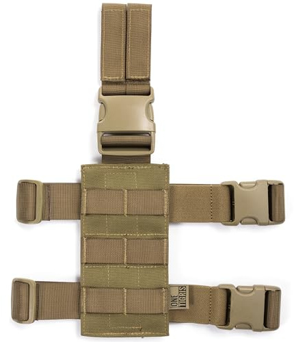 OneTigris Taktische Molle Beinplatte Beinplatform für Pistolenholster