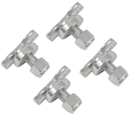 M8x30 Hook Tie Down Rope Kit Anchor Point for Boat Trailer Airline Rail Compatible with Various Tie Down Straps and Cargo Securing Systems(4pcs)