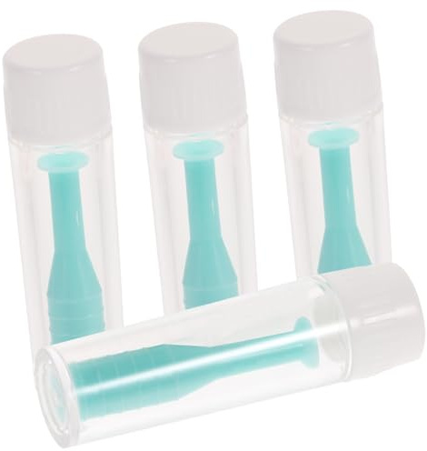 PLAFOPE Contact Lens Suction Stick and Inserter Tool 4pcs Set with Case, Hard Lens Remover and Applicator Kit for Travel and Home Use, Green