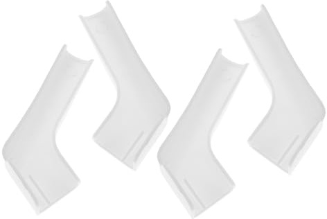 BUGUUYO 8 Pezzi Estensioni Grondaie Camper in Plastica Resistente Canaline Drenaggio Acqua Piovana per Tetto Rv Lato Destro e Lato Opposto Facili da Montare per Gestione Acqua
