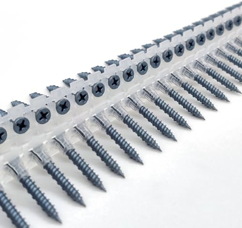 1.000 Magazinierte Faserplattenschrauben 3,9 x 30 mm BLUEfast500