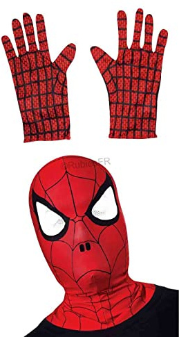 RUBIE'S SPIDER-MAN - Marvel officiel -Kit Accessoires déguisement pour enfant - Spider-Man avec Cagoule + Gants