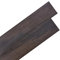 vidaXL Self-Adhesive PVC Flooring Planks 5.02 m² - 2mm Thick Planks in Dark Brown - Water Damage Resistant, Non-Slip, Less Maintenance
