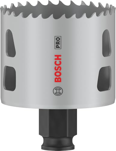 Bosch 1x PRO Multi Material Power Change Plus Lochsäge (für Weichholz, Trockenbauwand, Ø 59 mm, Professional Zubehör Bohrmaschine)