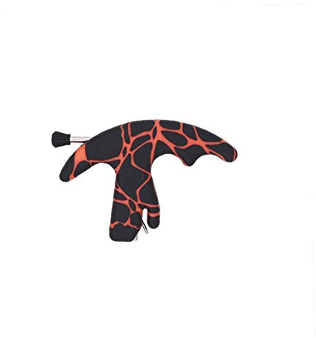 Deanyi Bogenschießen Starthilfe Hartplastik Thumb Release Trigger Recurve Compound-Bogen Schießen Werkzeug 1pcs Red