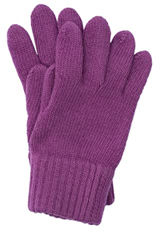 FosterNatur, Kinder Finger Handschuhe/Strickhandschuhe/Wollhandschuhe, 100% Merinowolle extrafein