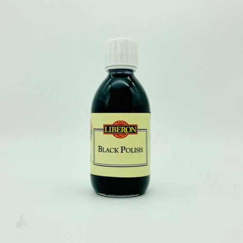 Liberon Black Polish 250ml - A Black French Polish Used for Ebonising
