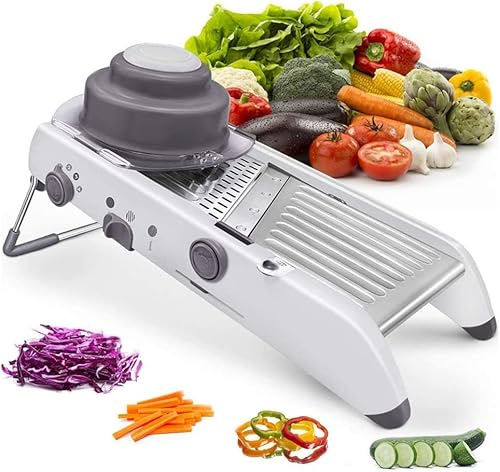 Ecoodisk Multifunktionales Handbuch Cutter Gemüse Reibe Julienne Slicer Obst Küche Zwiebel Kartoffelschneider Professionelle Mandolin -Lebensmittel -Slicer