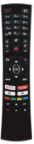 ALLIMITY Remplacer Télécommande adaptée à OK. SABA QILIVE Q32-822 S3217V SB55UHD18 SB32HDS19 S55U4K17 SB40FDS19W ODL 65650U-TIB ODL 40650UV-TIB ODL 32653FV-TIB ODL 32694F-TIB 32694F-TIW 43650UV-TIB | SB32HDS19 S55U4K17 SB40FDS19W ODL 65650U-TIB ODL 40650UV-TIB ODL 32653FV-TIB ODL 32694F-TIB 32694F-TIW 43650UV-TIB
