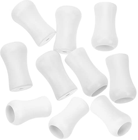 Veemoon 16pièces Boutons De Cordon Plastique pour Stores Rideaux Pompons De Fenêtre Bouchons De Cordon Tirettes Plastique Lot de Boutons