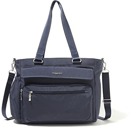 Baggallini Damen Moderne Laptoptasche, French Navy
