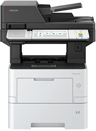 Kyocera Ecosys MA4500fx/Plus Multifunktionsdrucker Schwarz Weiss. 45 Seiten pro Minute. Drucker Scanner Kopierer, Fax. Gigabit LAN, Mobile Print, inkl. 3 Jahre Full Service Vor-Ort
