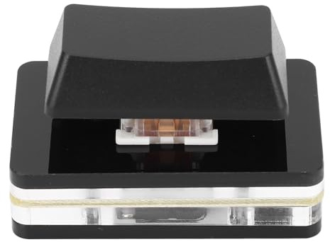 Garsent Tasto Macro USB Programmabile, Tastiera di Controllo Interruttore per PC di Gioco, Tastierino USB Personalizzato, Tasto di Scelta Rapida Cablato Tipo C con Interruttore Rosso