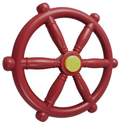 Playground Steering Wheel | Climbing Frame Wheel Accessories | Kids Steering Wheel Toy | Pirate Ships Wheel | Outdoor Amusement Park Game Playhouse Accessory