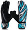 FIGHTSENSE Torwarthandschuhe für Kinder Jugend Jungen,Fußballhandschuhe,Latex Handfläche,Atmungsaktiv,Starker Grip,Doppelter Handgelenkschutz (Blau, Größe 4 Geeignet für 6-9 Jahre)