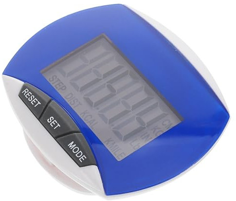 Contapassi Elettronico Multifunzionale per Attività Outdoor Contapassi Preciso per Fitness e Corsa Design Portatile per Monitoraggio Dei Calorie