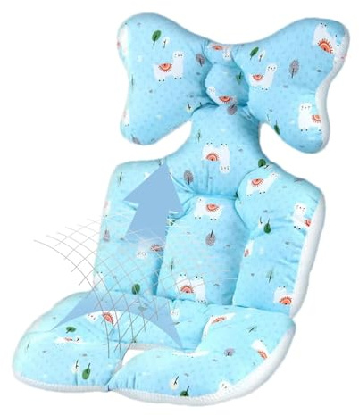 Insats för spädbarnsstol | Barnvagnsskydd | Barnvagnskudde Andningsbar | Stroller Mat Stroller Liner för barnvagnar och barnstolar