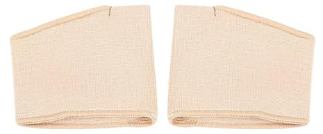 2 almohadillas metatarsianas - almohadillas de gel para el antepié para aliviar el dolor del pie para hombres y mujeres (Beige XL)
