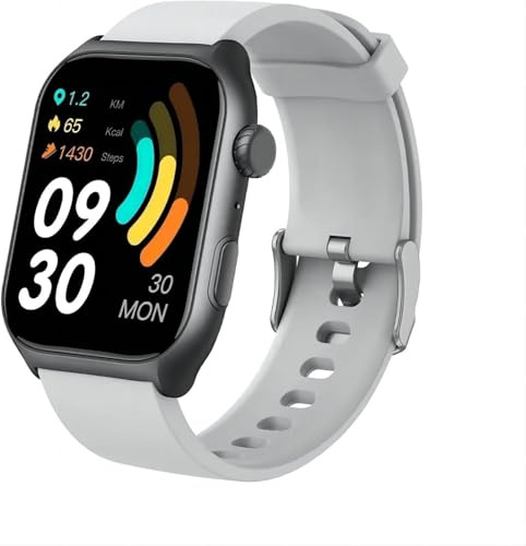 Montre connectée avec traqueur d'activité avec appels Bluetooth et plusieurs modes de sport – IP68 étanche à écran tactile pour les utilisateurs quotidiens et de fitness