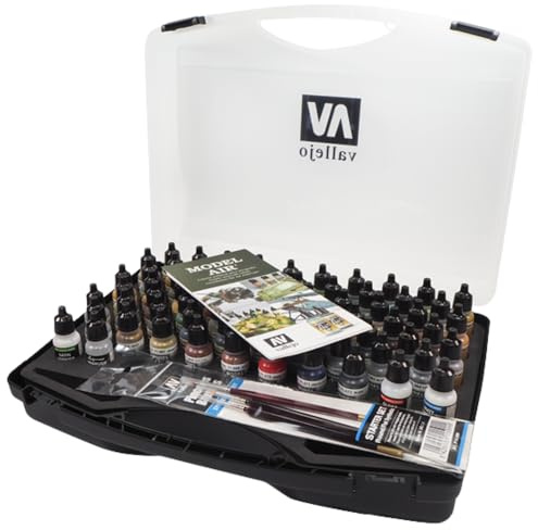 Vallejo Model Air Basic Range Color Box Set