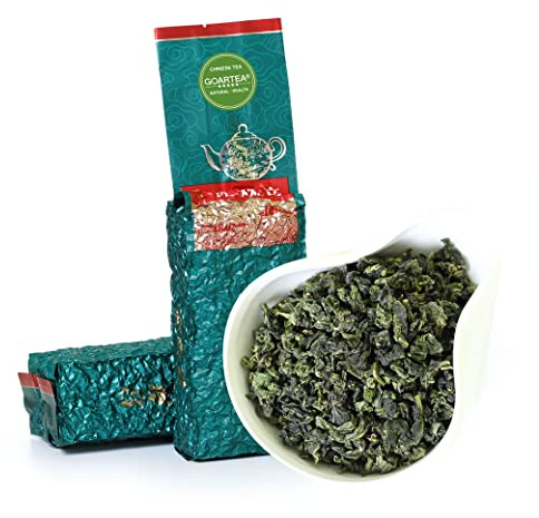 GOARTEA Tie Guan Yin Oolong Tea - 4Pcs 250g / Total 35.2oz Top Grade - Anxi Tieguanyin Chinese Oolong Loose Leaf - High Mountain Fujian Iron Goddess