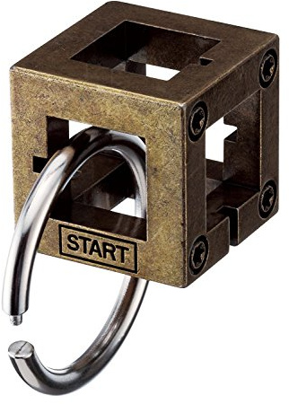 Bartl 515014 Huzzle Cast Box - Hochwertiges Metall-Puzzle