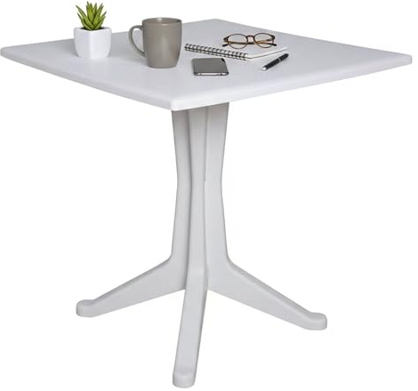 Bianco Tavolo Ponente 70X70X71,7
