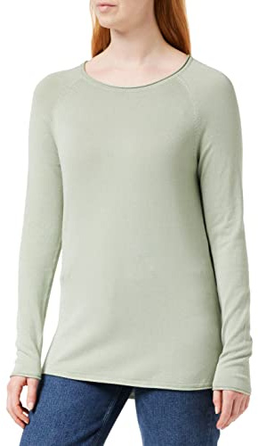 VERO MODA Stickad damtröja VMNELLIE tröja, Grön (ökensage), L