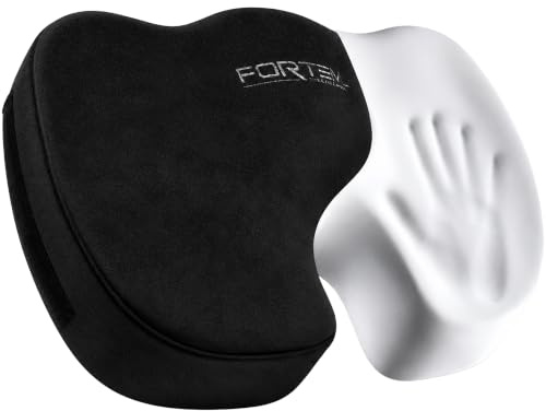 FORTEM Seat Cushion, Office Chair Cushion for Tailbone Sciatica Pain Relief