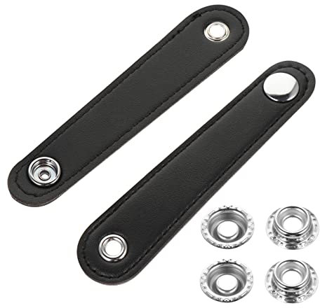 Toyvian 2stücke Akkordeon-balgschnallengürtel Aus Leder Zubehör Verstellbare Balgriemen Mit Balgschnalle Akkordeonbeschläge FüR Bassakkordeon