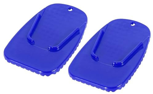TONGUC Fuß-Verbreiterung Ständer Platte Universal Motorrad Kickstand Side Kick Pad Stützplatte Pad Parkständer Seitenständer Verlängerungspad
