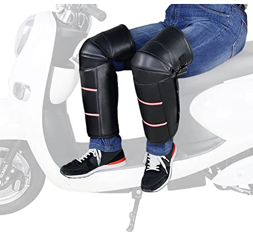 Motorrad-Knieschützer, Motorrad Knie Pads Protector Winter Warme Leggings Abdeckungen for Motorrad Bike Winter Ski