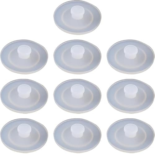 10 Pcs Transparent Silicone Water Bottle Lid Plug Non Spill Bottle Lid Plug Straw Hole Grommets Dust- Proof Plugs Cap Protector,Lids