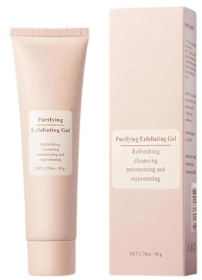 Peeling-Gel, Peeling-Gel für Gesicht und Körper, Sanfte Reinigung für alle Hauttypen, Sanfte Reinigungscreme für empfindliche Haut, Befreit und verfeinert die Poren