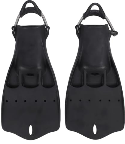 2 st dykfenor, justerbara fjäderspänne, tunga gummistrålar för snorklingsflipper Kraftfull dragkraft Bekväm passform för simning Fridykning Vattensporter