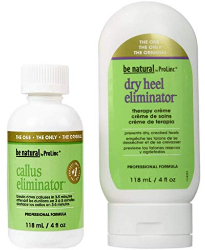 Be Natural Callus Eliminator- Dry Heel Eliminator Set