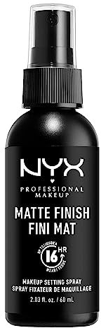 NYX Professional Makeup Setting Spray, Langanhaltende Textur, Fixierendes Spray, Leichte, vegane Formel, Matte Finish, 60 ml