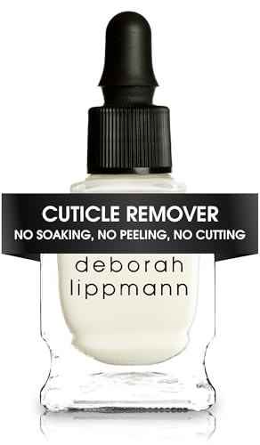 Deborah Lippmann Cuticle Remover Cuticle Softener for Nail Care No Soaking, No Peeling, No Nipping 0.5 Fl Oz