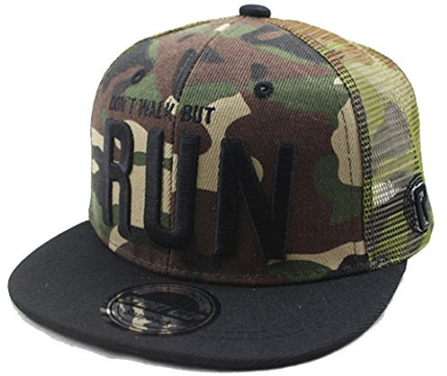 Belsen Kind Hip-Hop AFFE Mesh Cap Baseball Kappe Hut (Stickerei Tarnung)