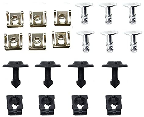 20 clip di fissaggio sotto copertura per motore sotto il coperchio per Skodas A4 A6 1997-2005