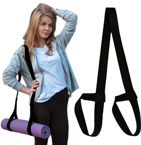 KLLJ Yogamatten Gurt,Yoga Trageriemen,Yogamatten-Riemen,Yogamatte Tragegurt,Yogamatten Trageband Schultergurt Yogamatte Schultergurt Yoga Mat Strap für alle Yogamatten
