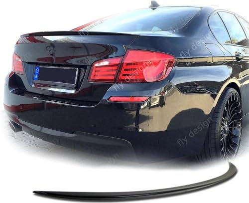 Heckspoiler Spoilerlippe für BMW 3er F30, F31, F34, F35 Schwarz Glanz