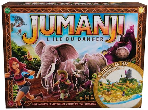 Spin Master Games - Jumanji L'Ile du Danger - Jeu De Société Familial