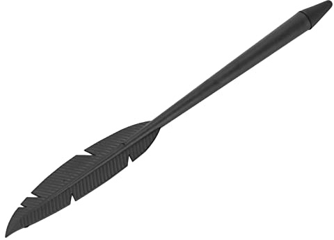 Stylet Tactile Capacitif, Bonne Précision, Résistant aux Rayures, en Forme de Plume, Léger, pour Téléphone Portable Numérique, Utilisation sur Tablette (Pointe en Caoutchouc)