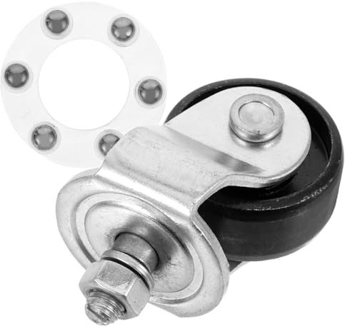 IWOWHERO Hydraulische Einfache Installation und Schnelle Demontage Wagenheberrollen aus Stahl Ersatzrad mit 2 Tonnen Kapazität für Garagenwagenheber und Werkstattgebrauch